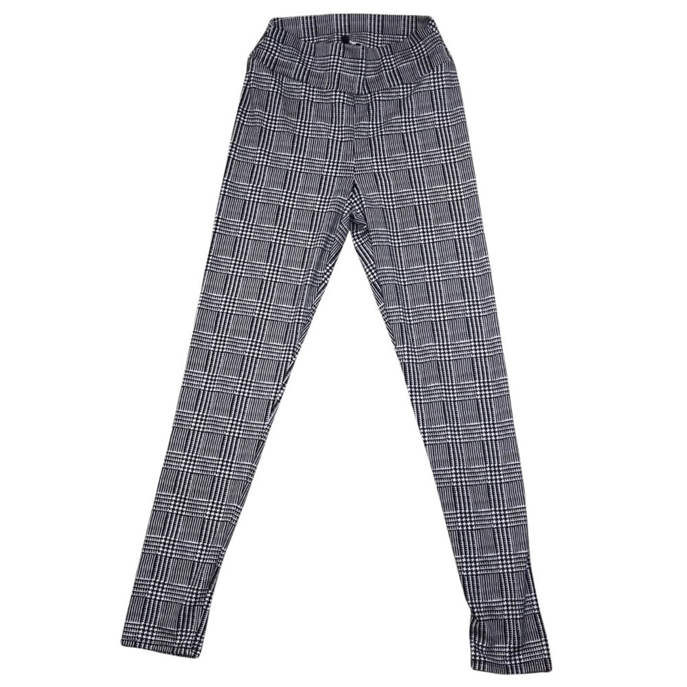 Fashion Nova Women’s Perin Plaid Pull On Leggings Size 27”/4